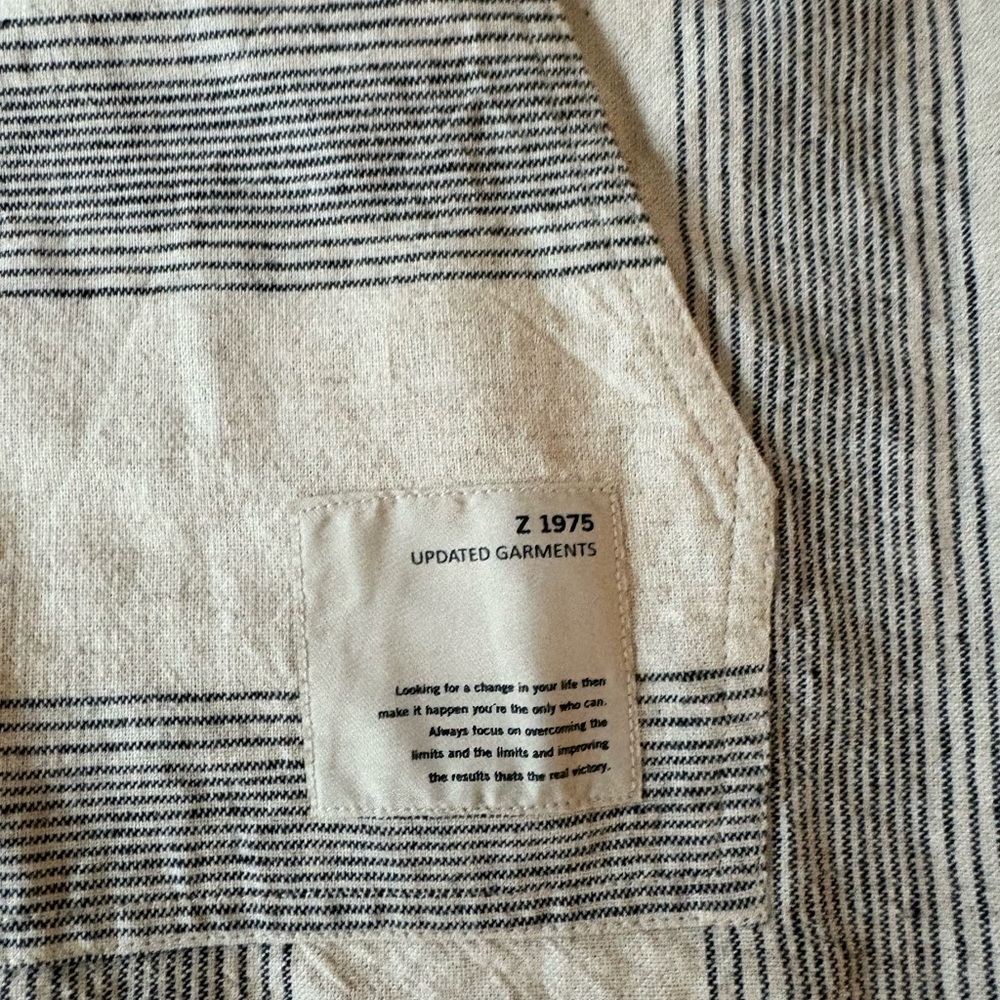 Zara Kids linen cotton hooded pullover - Picture 4 of 4